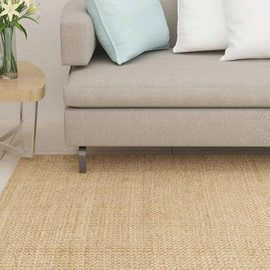 Vidaxl Teppich 100x300 cm Natural Sisal