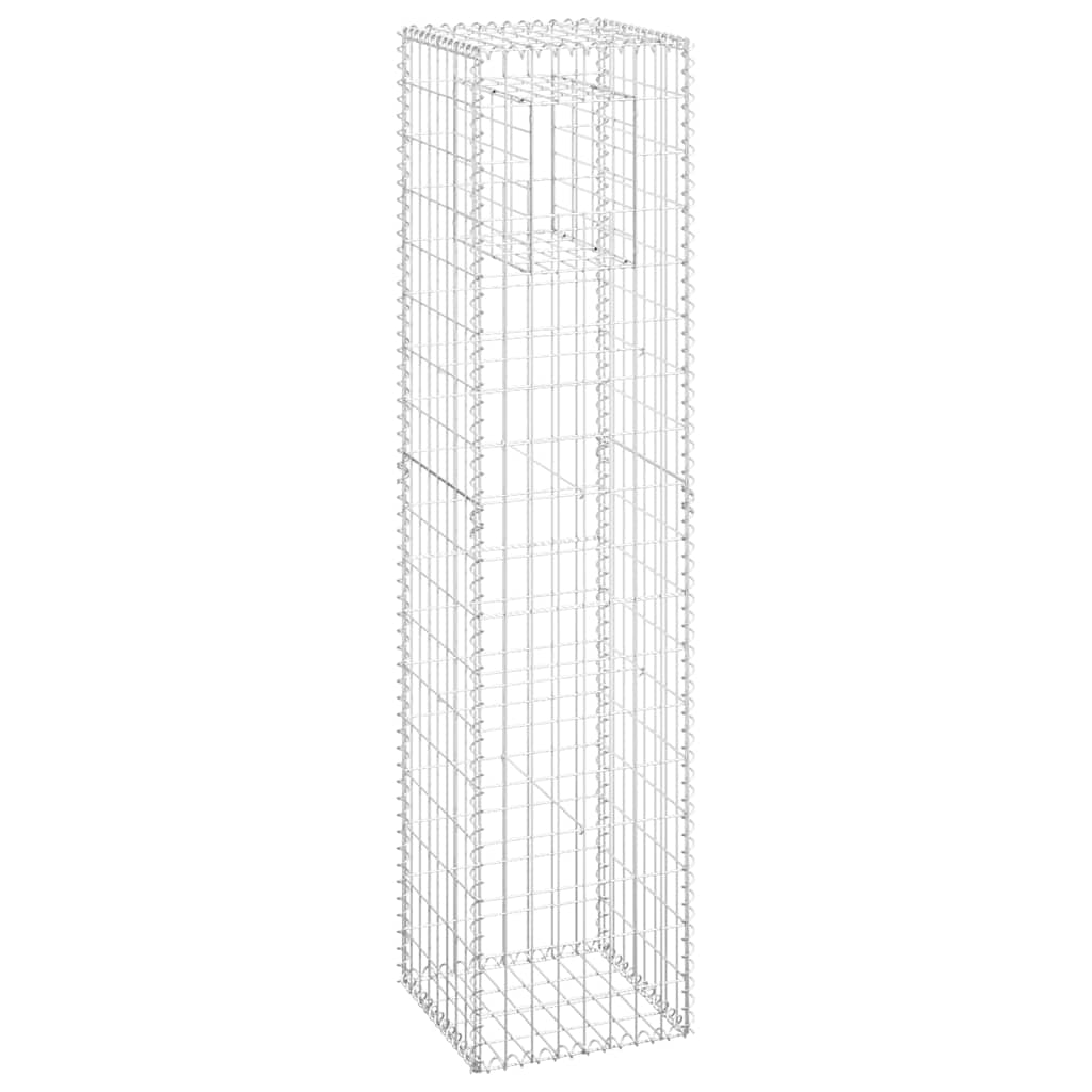 Vidaxx Gabionenpfosten 40x40x180 cm Eisen