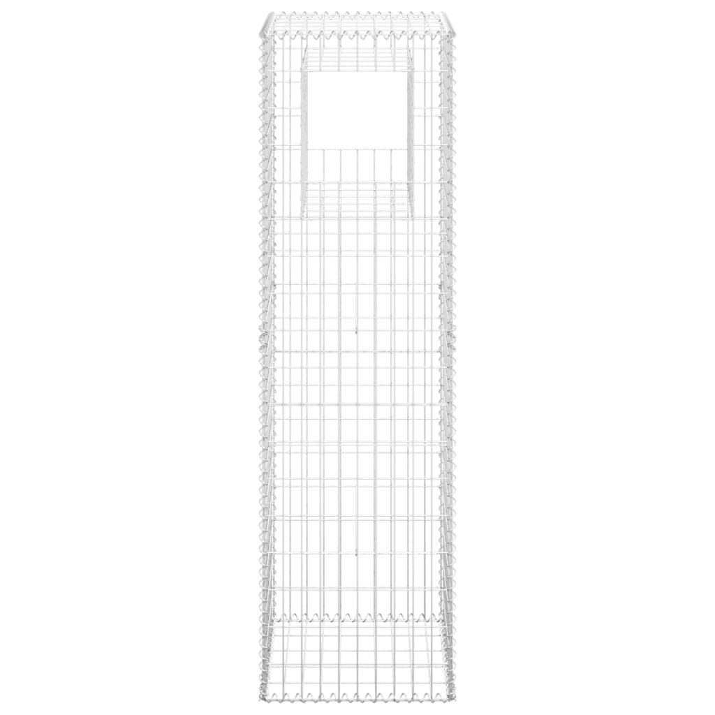 Vidaxl Schanskorf Pole 50x50x180 cm Eisen