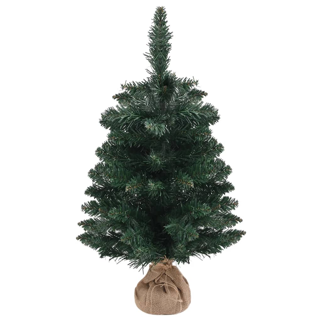 Vidaxl Kunstkerstboom mit Standard 60 cm PVC Grün