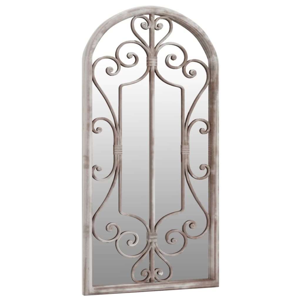 Vidaxl Garden Mirror 70 x 30 cm Eisensand -gelöscht