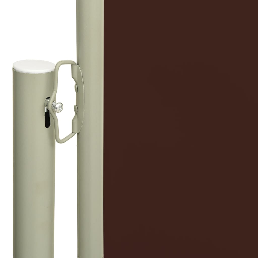 Vidaxl Garden Bildschirm ausziehbar 140 x 300 cm Braun