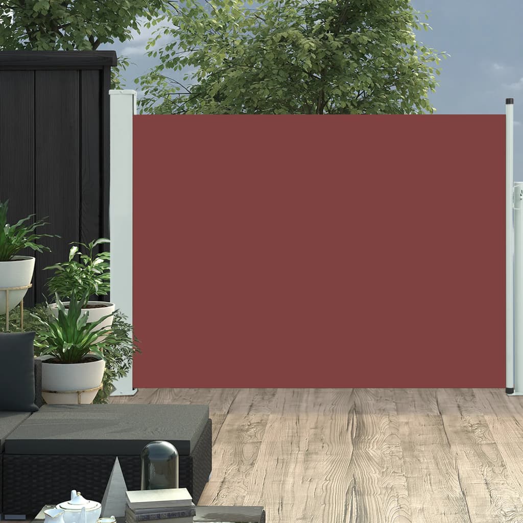Vidaxl Garden Bildschirm Ausziehbar 117x500 cm Braun