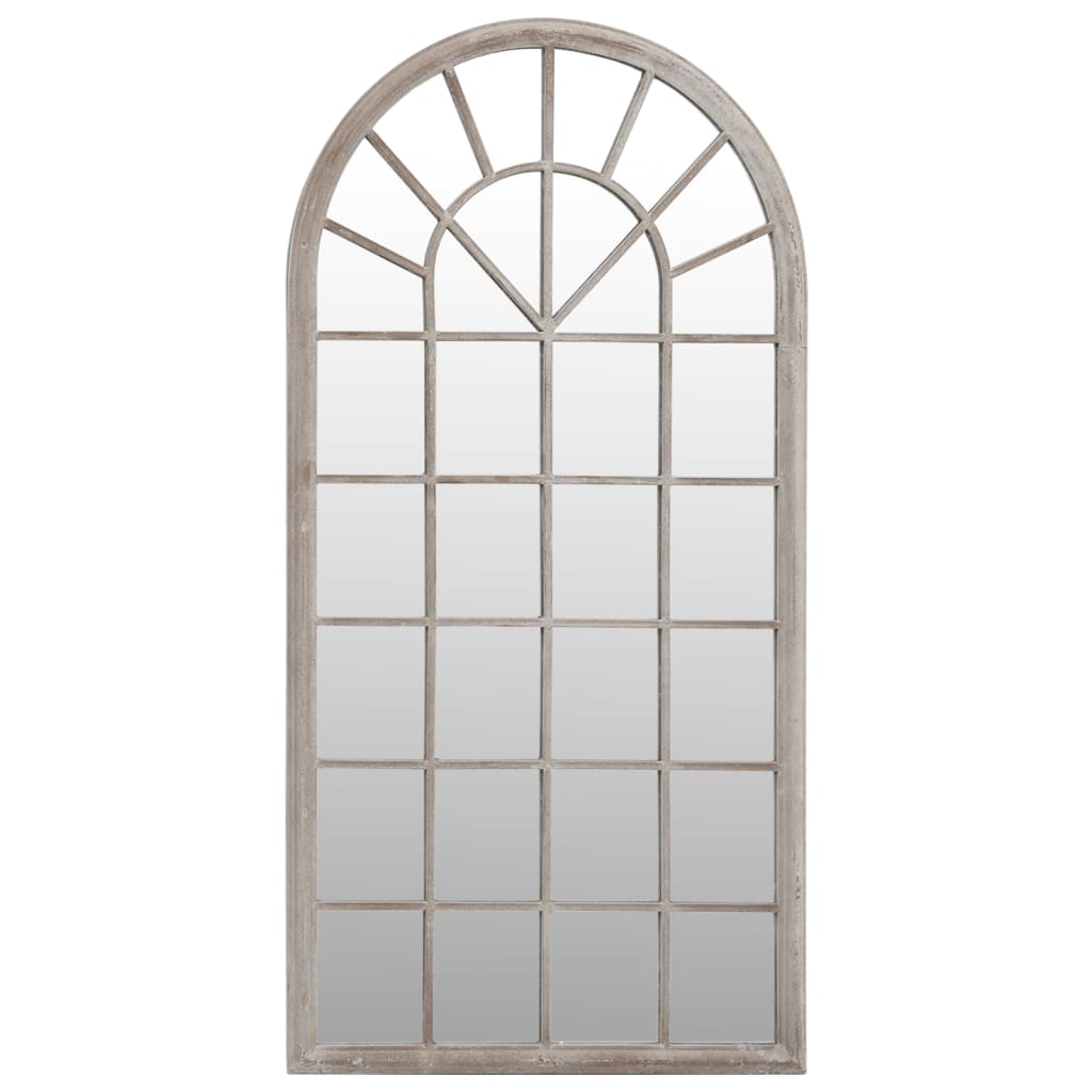 Vidaxxl Spiegel 90x45 cm Eisen sandfarben