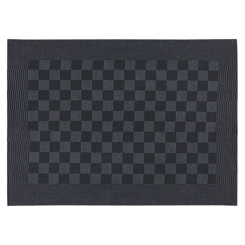 Vidaxl Küchentücher 20 ST 50 x 70 cm Baumwollschwarz und Grau