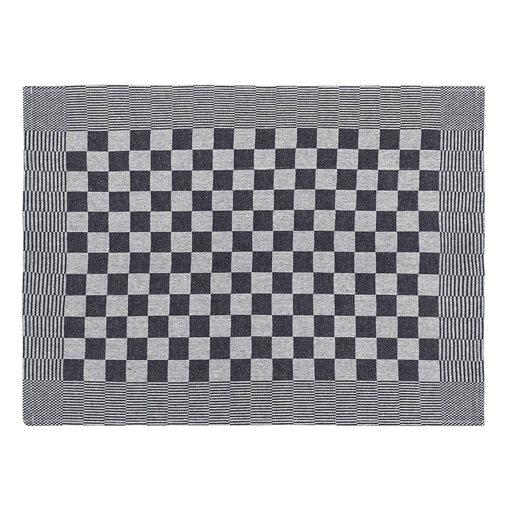 Vidaxl Küchentücher 10 ST 50 x 70 cm Baumwollschwarz und Weiß