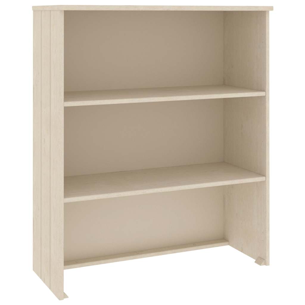 Vidaxl opzetkast hamar 85x35x100 cm massief grenenhout honingbruin