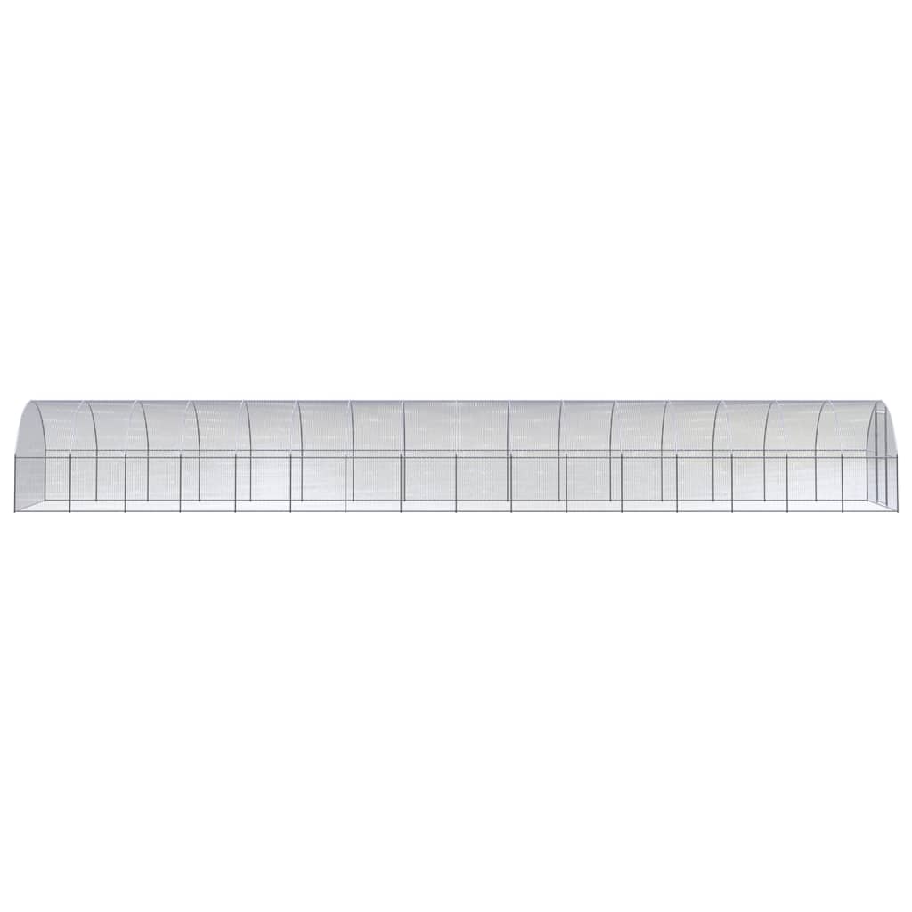 VidaXL Hühnerstall 3x16x2 m aus verzinktem Stahl