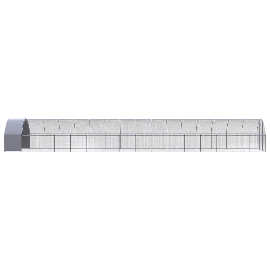 VidaXL Hühnerstall 3x16x2 m aus verzinktem Stahl