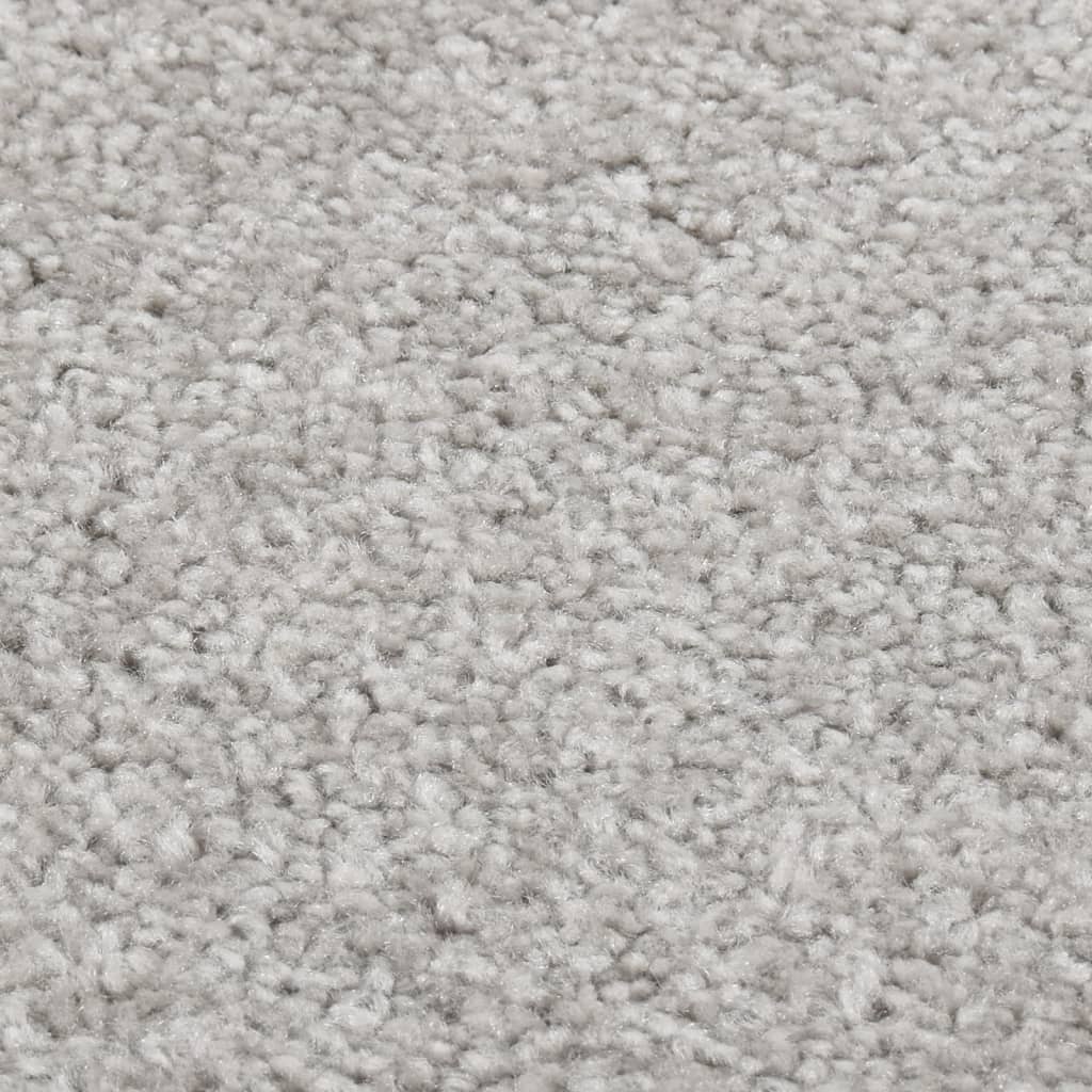 Vidaxl Teppich Kortpolig 140x200 cm hellgrau