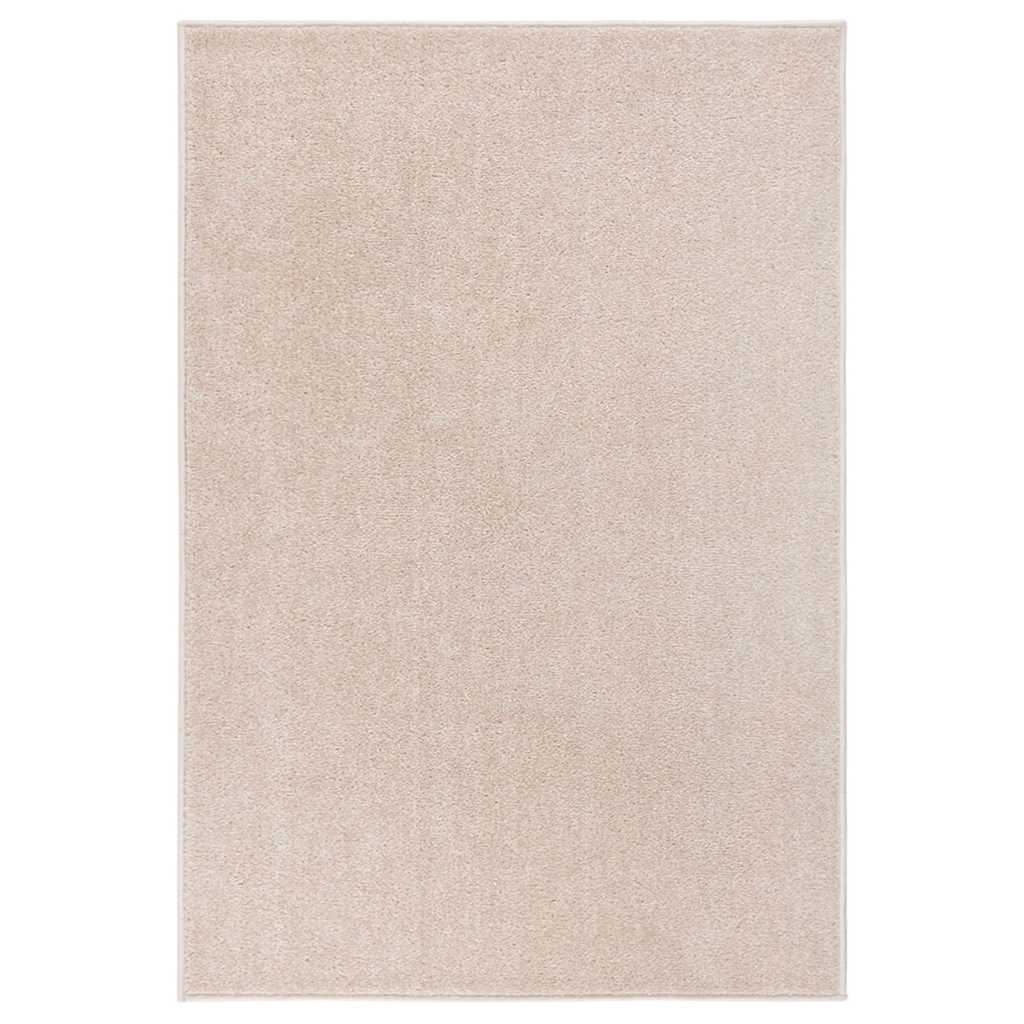Vidaxl Teppich Kortpolig 200x290 cm dunkler Beige
