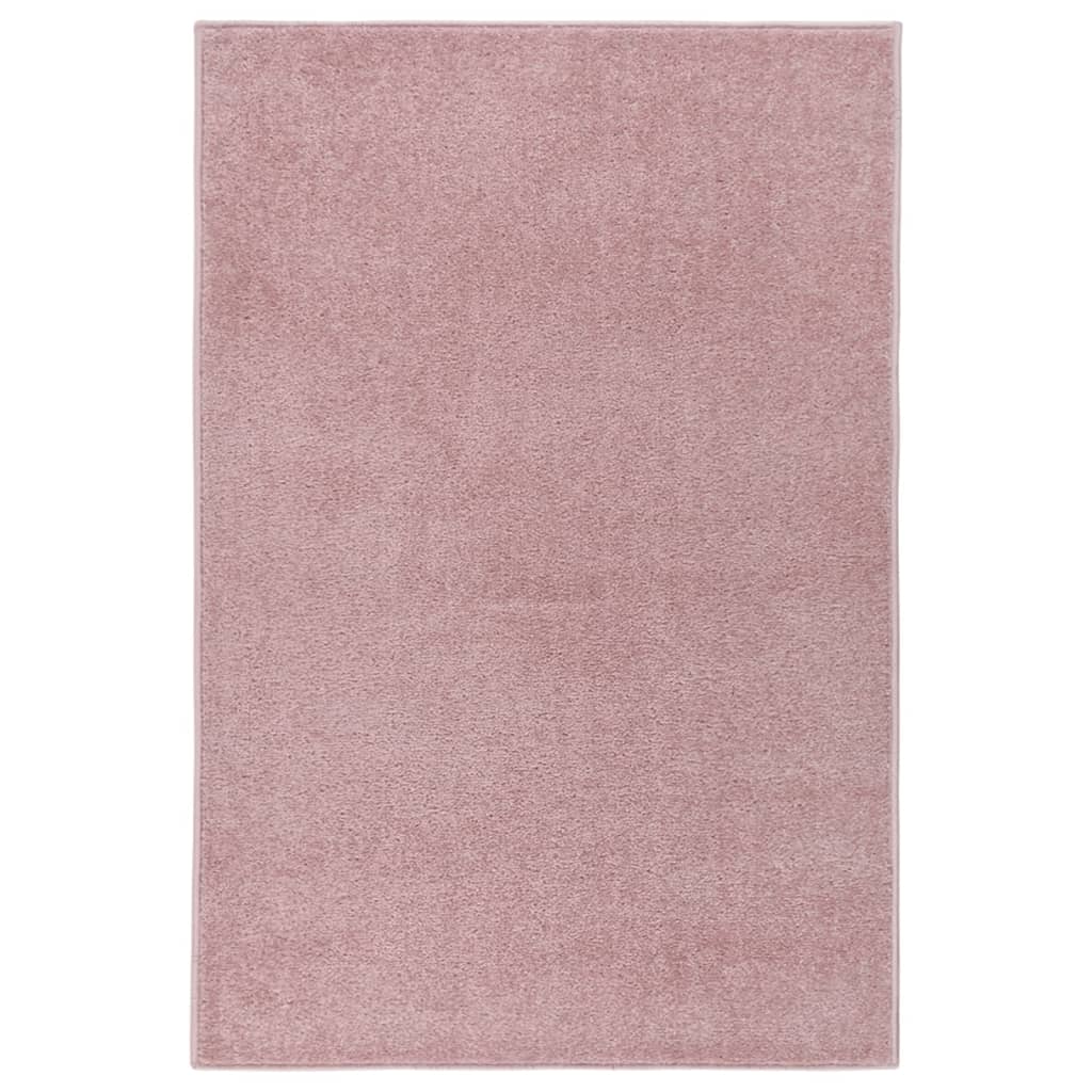 Vidaxl Teppich Kortpolig 160x230 cm Pink