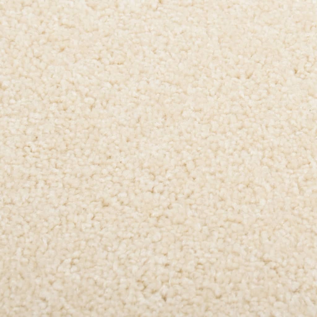 Vidaxl Teppich Kortpolig 80x150 cm Creme -Colored