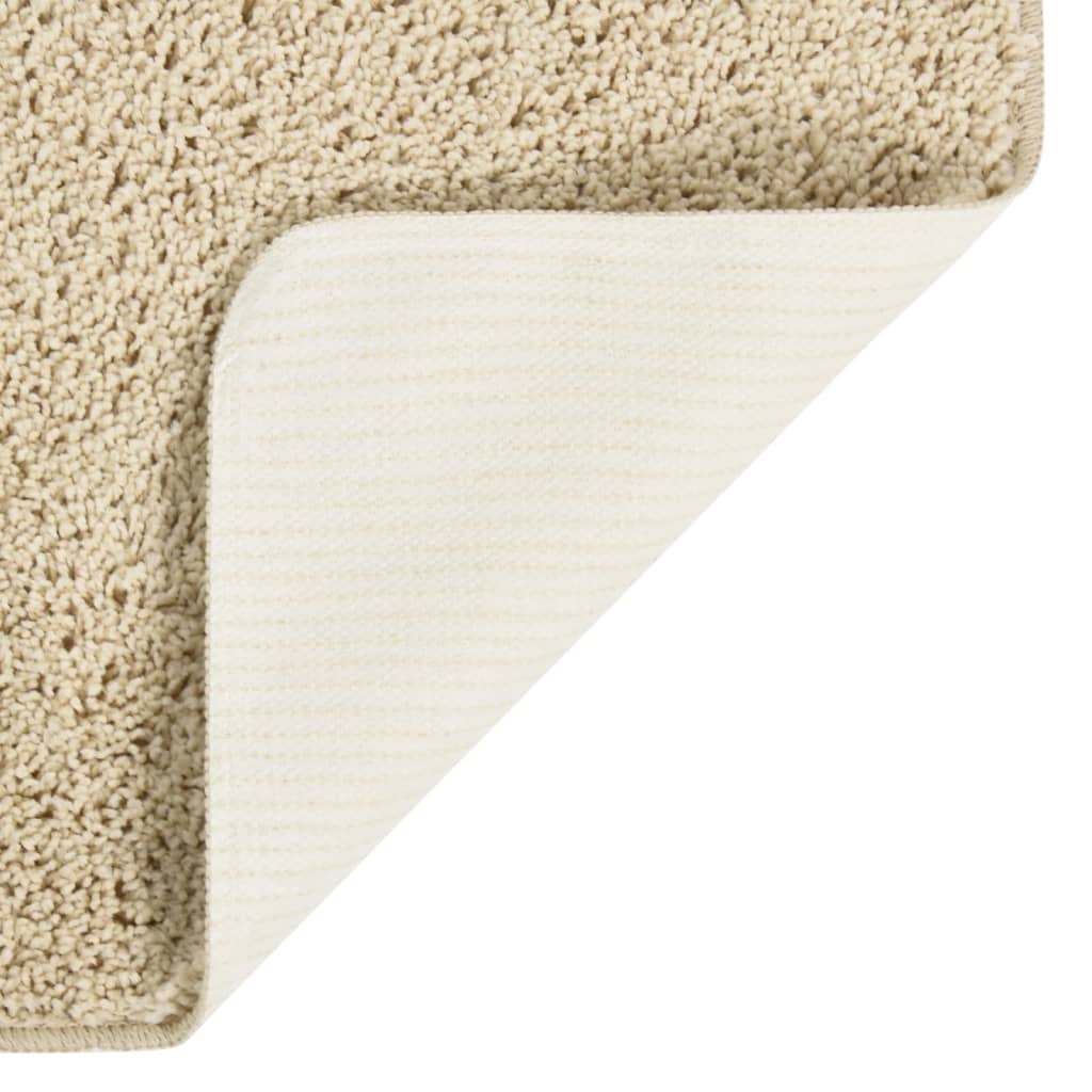 Vidaxl Teppich Shaggy Anti-Slip 160x230 cm cremefarben