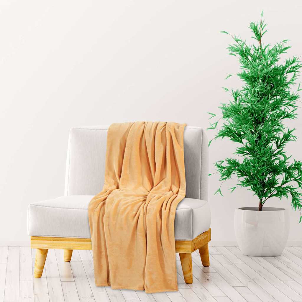 Vidaxl Deken 200x240 cm Polyester Wüstennebel