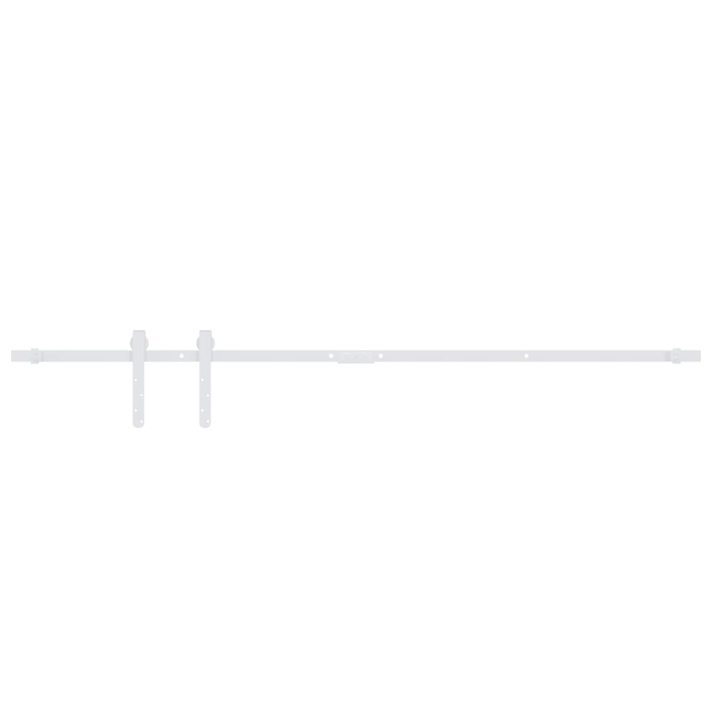 VIDAXL -Suspension für Mini -Skiver -Tür 152 cm Kohlenstoffstahl weiß