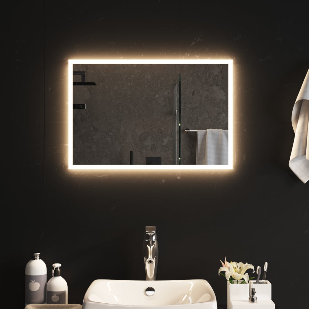 VidaXL Badezimmerspiegel LED 60x40 cm