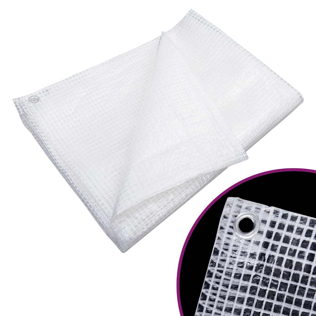 Vidaxl -Gerät Leno 140 g m² 6x10 m Weiß