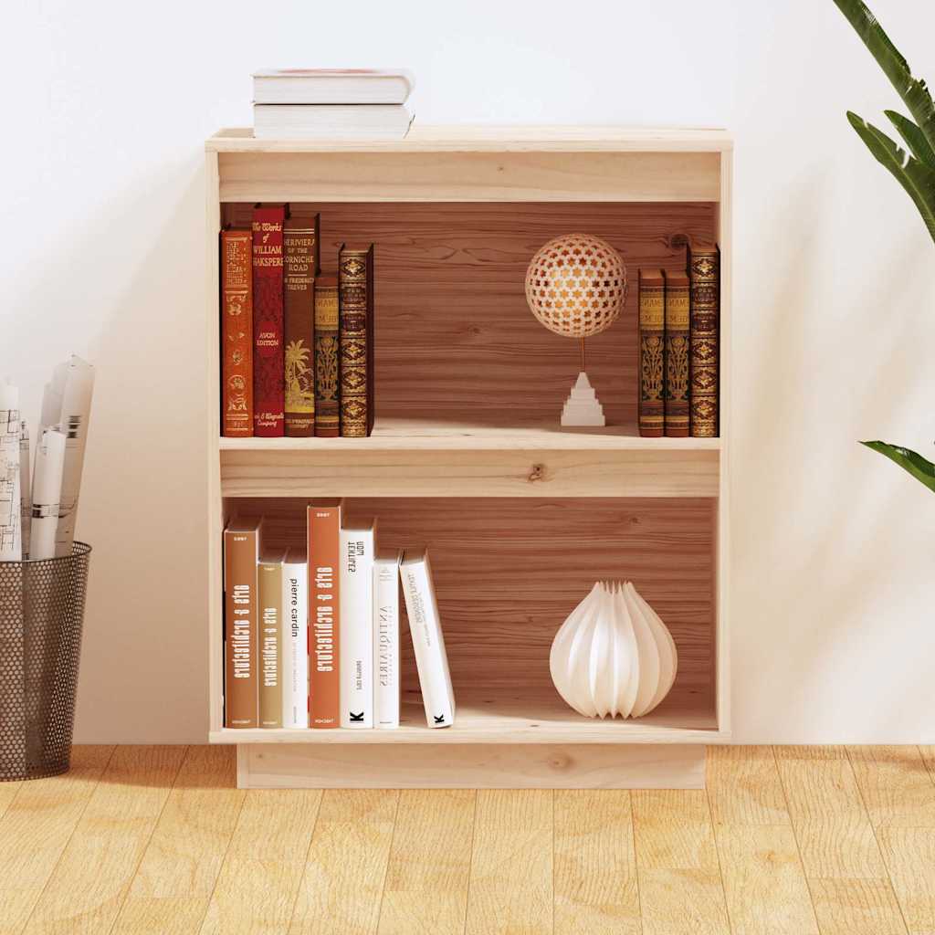 Vidaxl wandkast 60x34x75 cm massief grenenhout