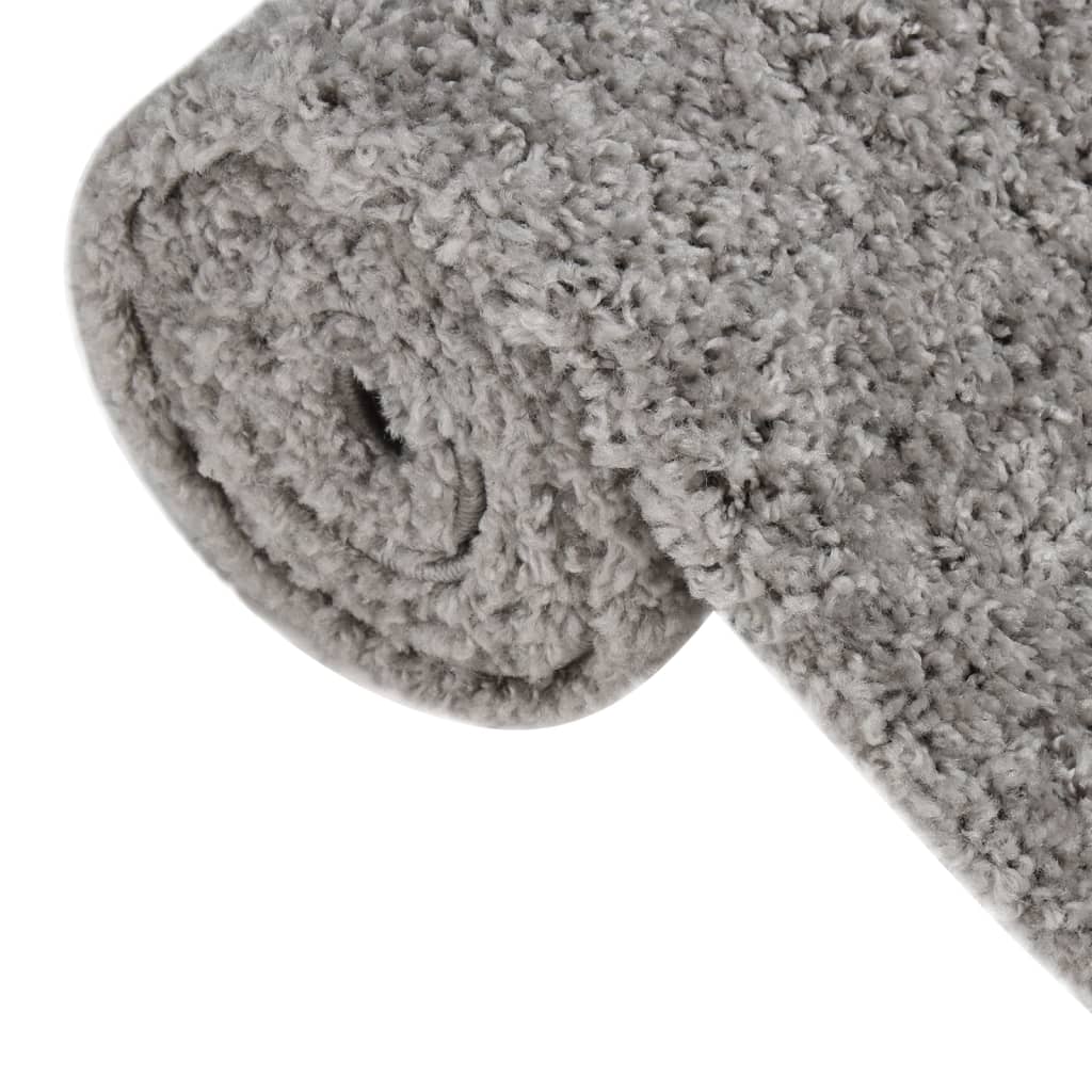Vidaxl Teppich Shaggy High Stape 160x230 cm Grau