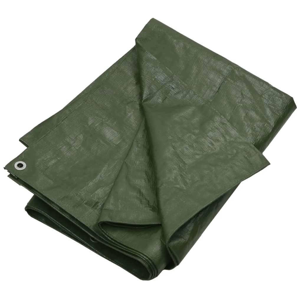 Vidaxl -Gerät Segel 180 g m² 8x10 m HDPE -Grün