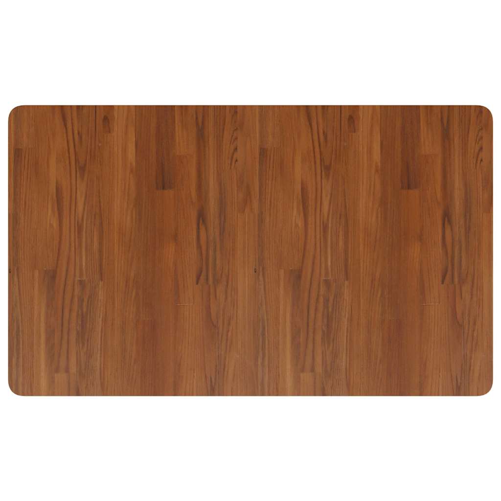VIDAXL WASHBAIN TABELLE 100X60X1,5 cm behandeltes massives Holz dunkelbraun