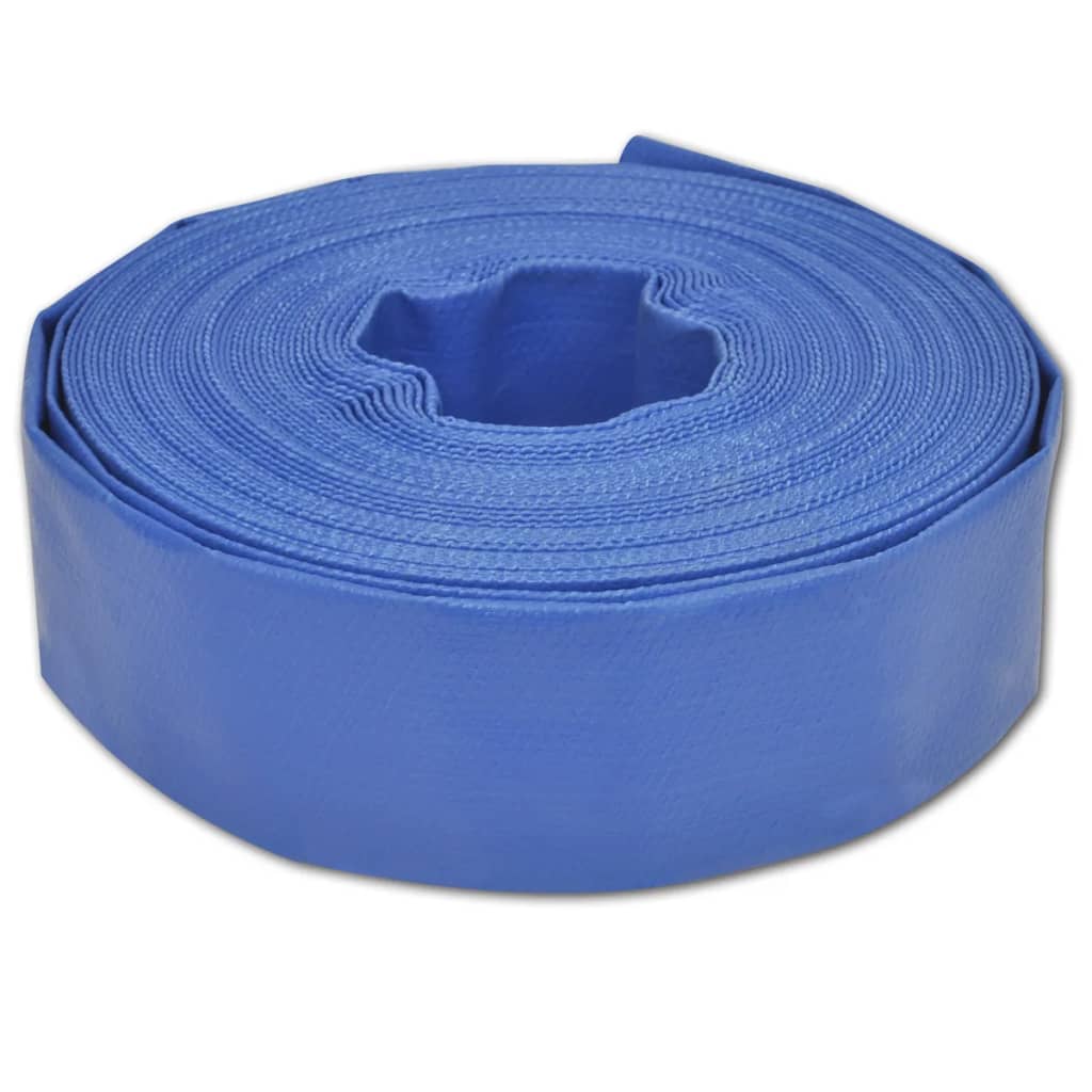 Vidaxl Schlauch plat 3 '' 100 m PVC