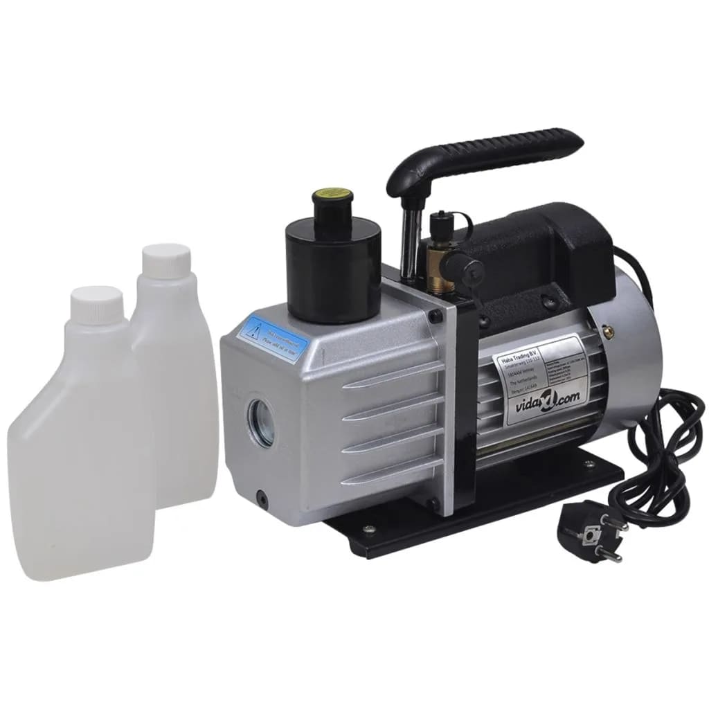 Vidaxl Vakuumpumpe 50 l min mit 4-facher Manometern Set