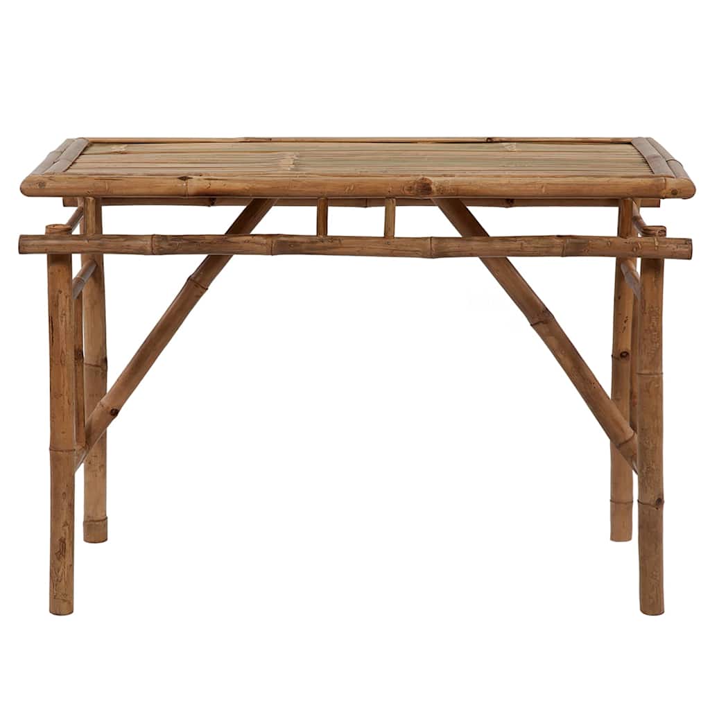 Vidaxl tuintafel inklapbaar 115x50x75 cm bamboe