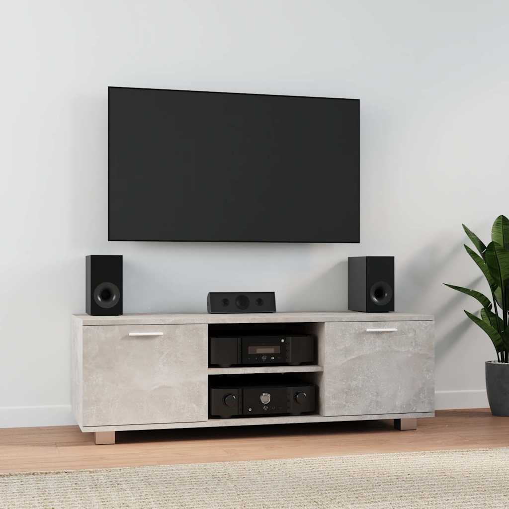 Vidaxl tv-meubel 120x40,5x35 cm bewerkt hout betongrijs