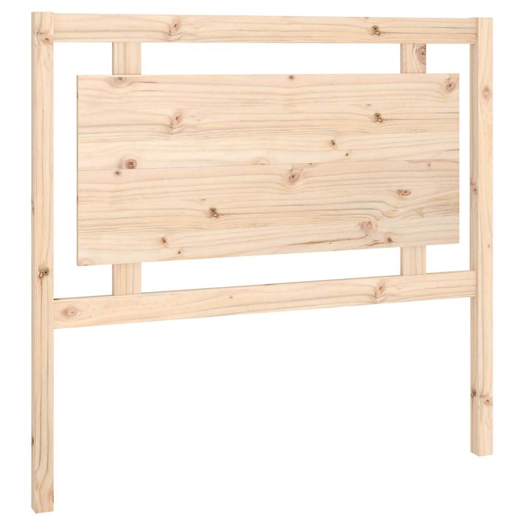 Vidaxl hoofdbord 105,5x4x100 cm massief grenenhout