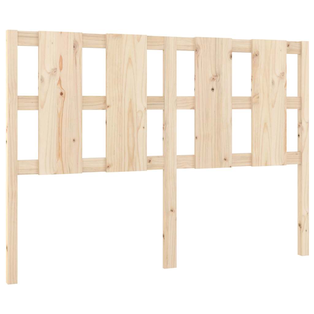 Vidaxl hoofdbord 140,5x4x100 cm massief grenenhout