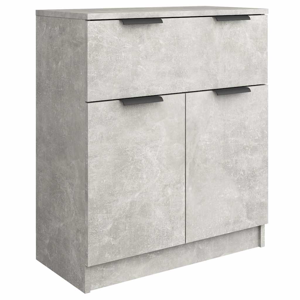 Vidaxl dressoir 60x30x70 cm bewerkt hout betongrijs