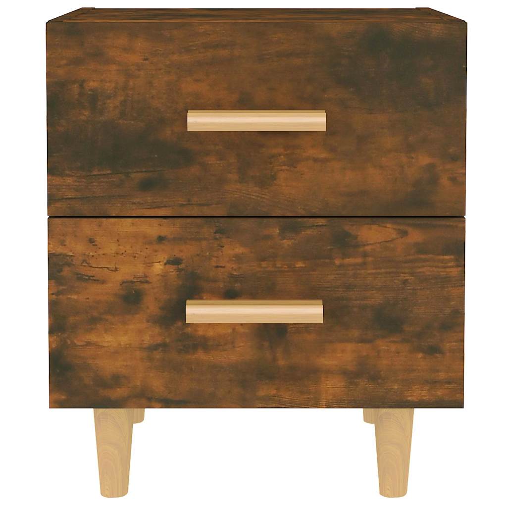 Vidaxl nachtkastje 40x35x47,5 cm gerookt eikenkleurig
