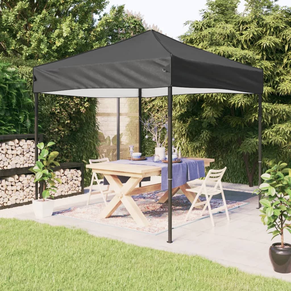 Vidaxl Partytent faltbar 2x2 m Anthrazit -verkleidet