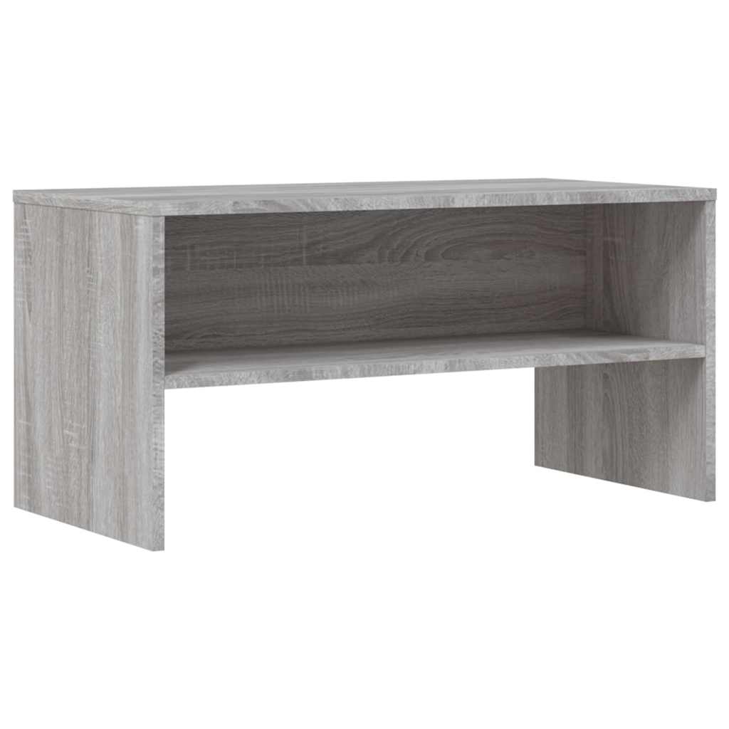 Vidaxl tv-meubel 80x40x40 cm bewerkt hout grijs sonoma eikenkleurig