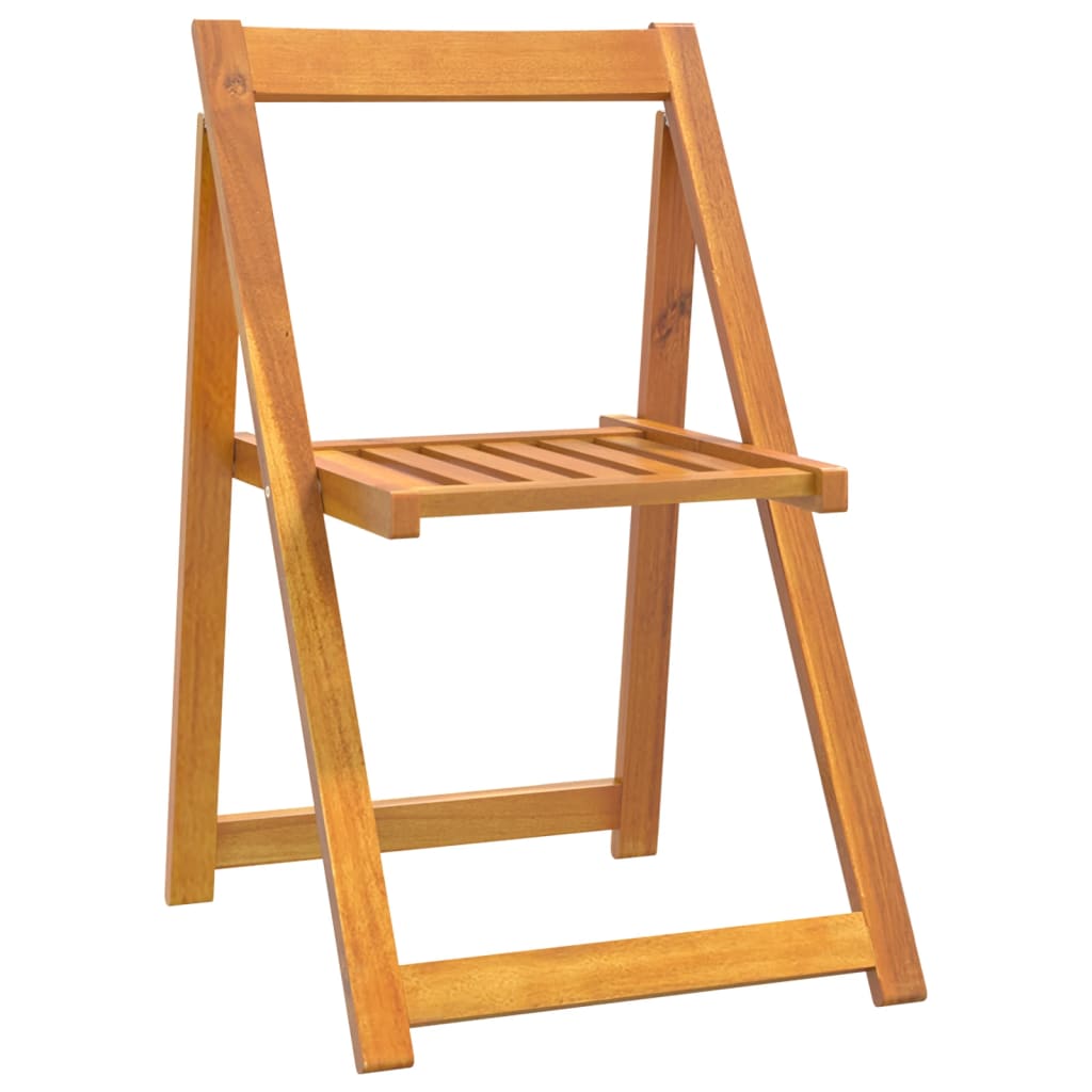 Vidaxl tuinstoelen 4 st inklapbaar massief acaciahout