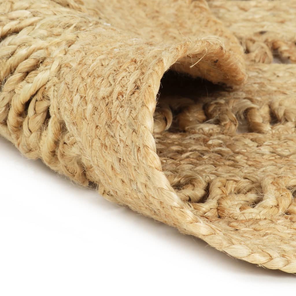 Vidaxx Teppich handgefertigt 240 cm geflochtene Jute
