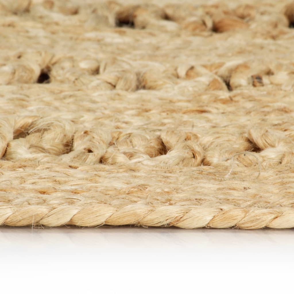 Vidaxx Teppich handgefertigt 240 cm geflochtene Jute