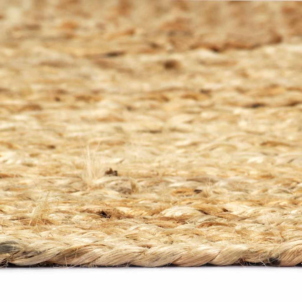 Vidaxl Teppich handgefertigt 80x250 cm Jute