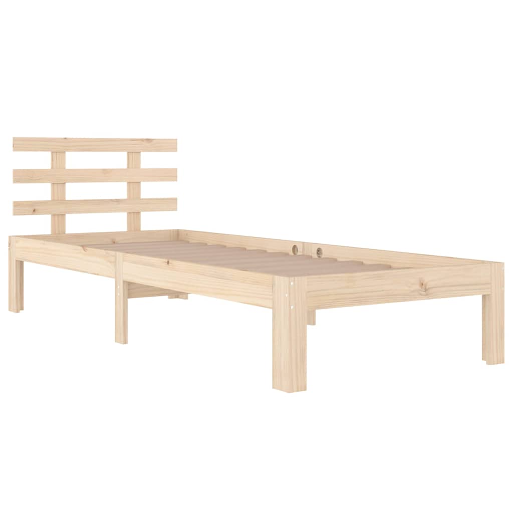 Vidaxl bedframe massief hout 100x200 cm