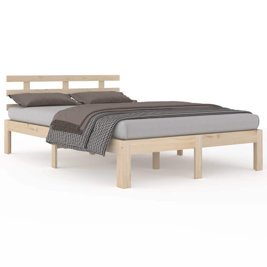 Vidaxl bedframe zonder matras massief hout 120x200 cm