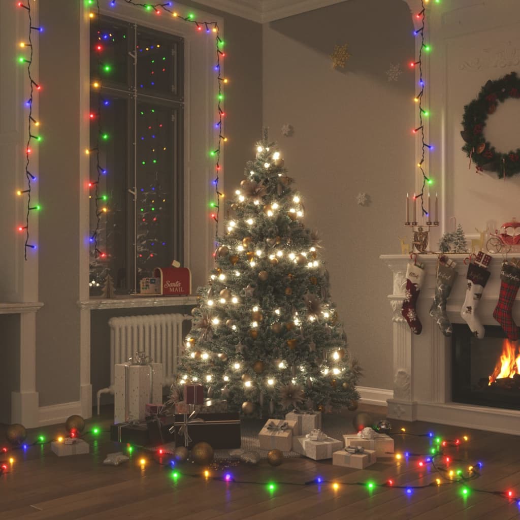Vidaxl Light Girland mit 1000 LEDs mehrfarbig 100 m PVC