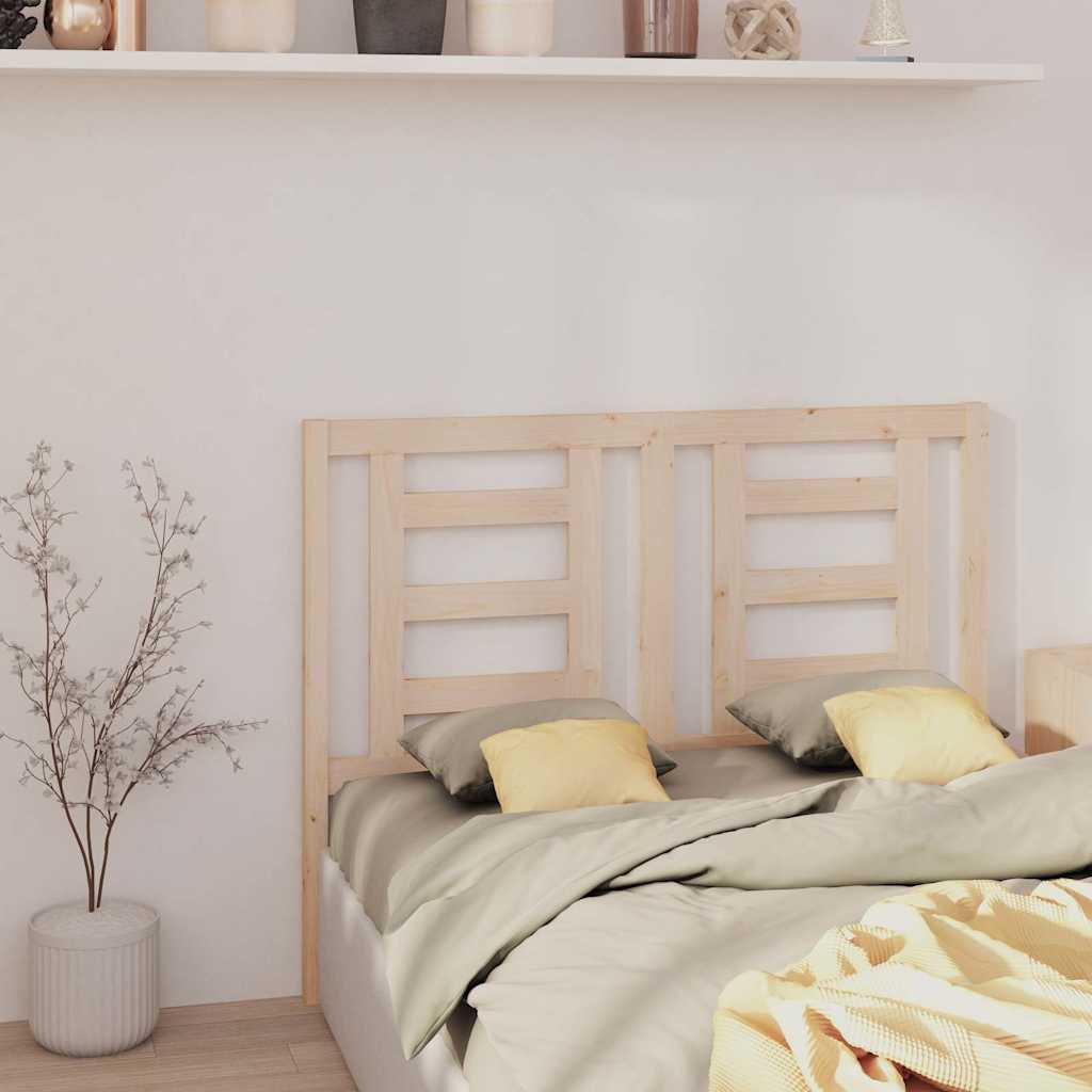 Vidaxl hoofdbord 156x4x100 cm massief grenenhout