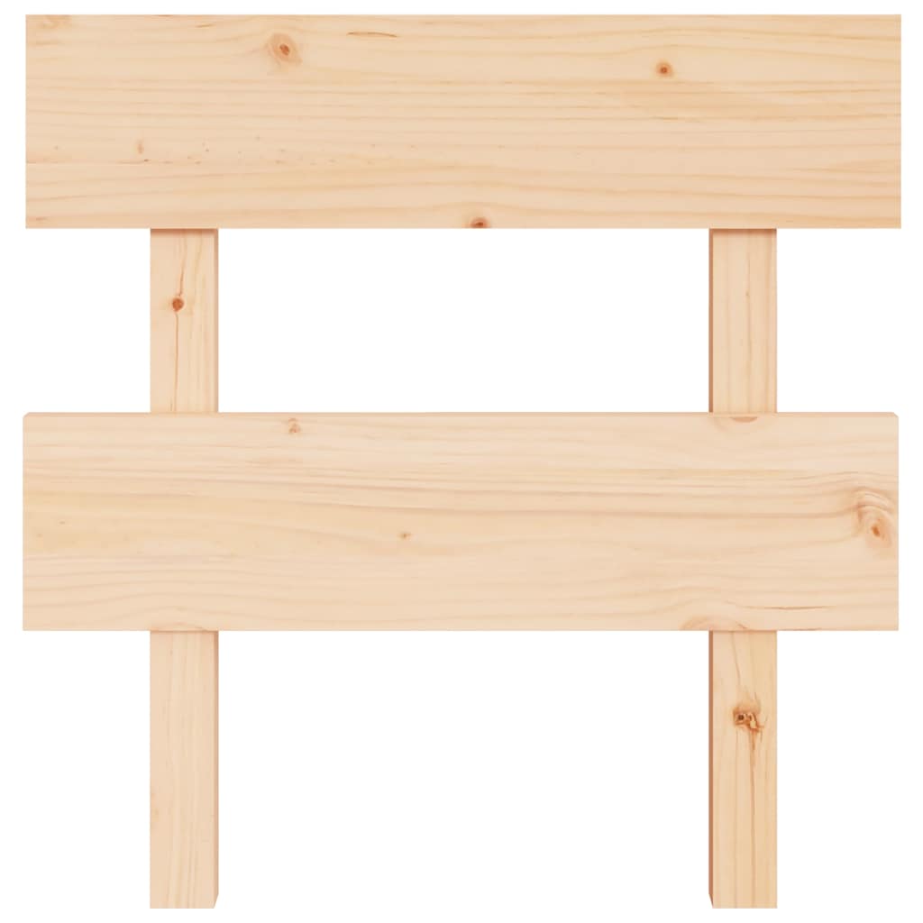 Vidaxl hoofdbord 78,5x3x81 cm massief grenenhout