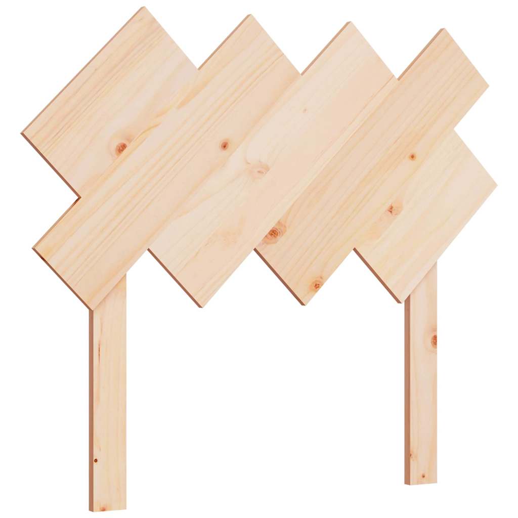 Vidaxl hoofdbord 92x3x81 cm massief grenenhout