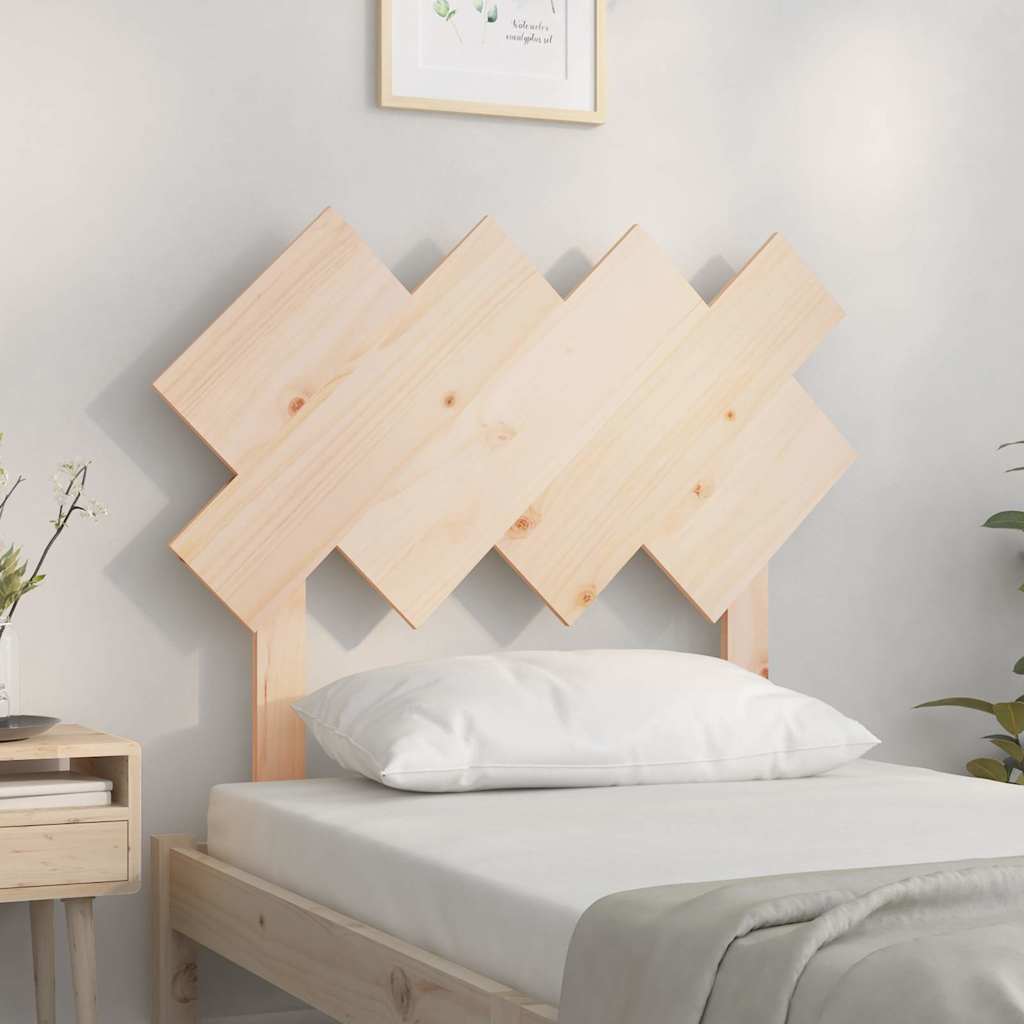 Vidaxl hoofdbord 92x3x81 cm massief grenenhout