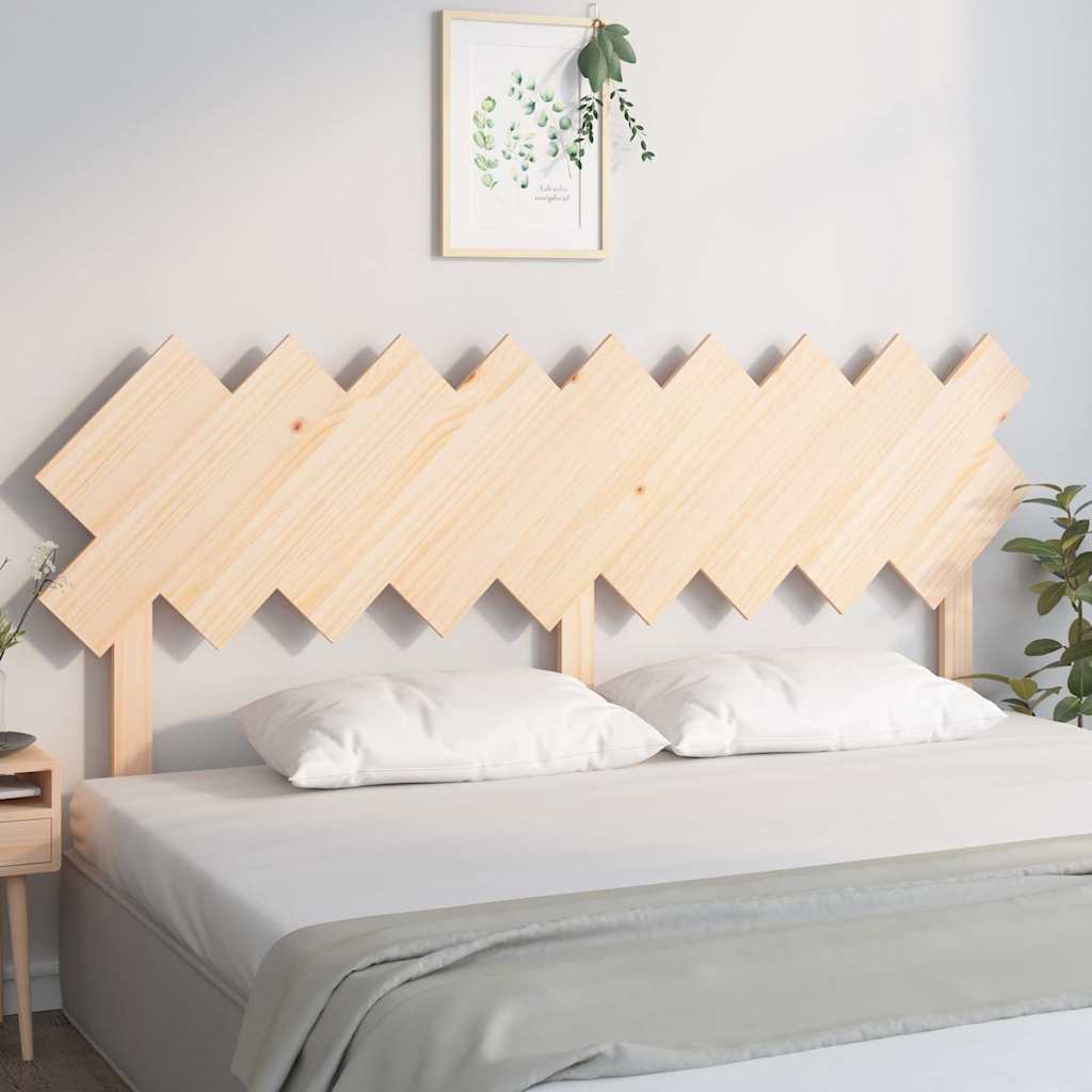 Vidaxl hoofdbord 178x3x80,5 cm massief grenenhout