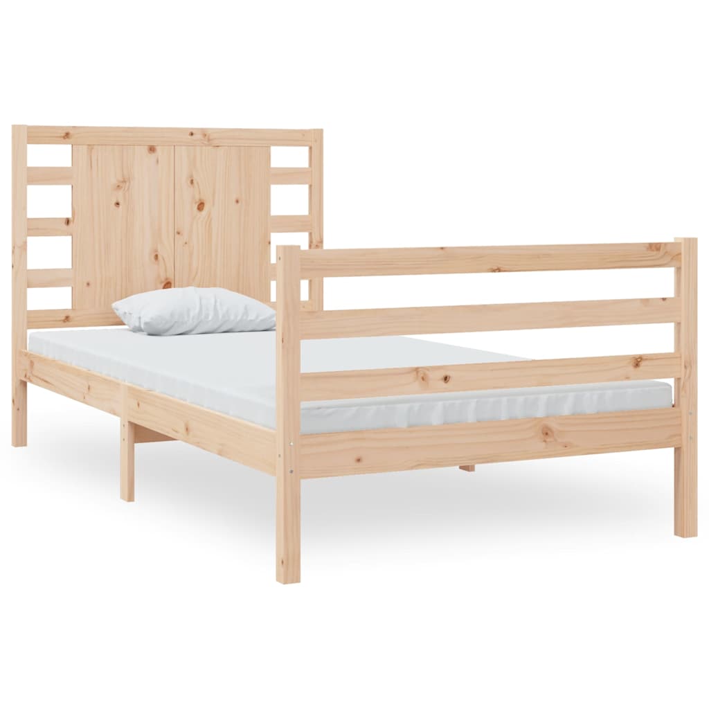 Vidaxl bedframe zonder matras massief grenenhout 90x200 cm