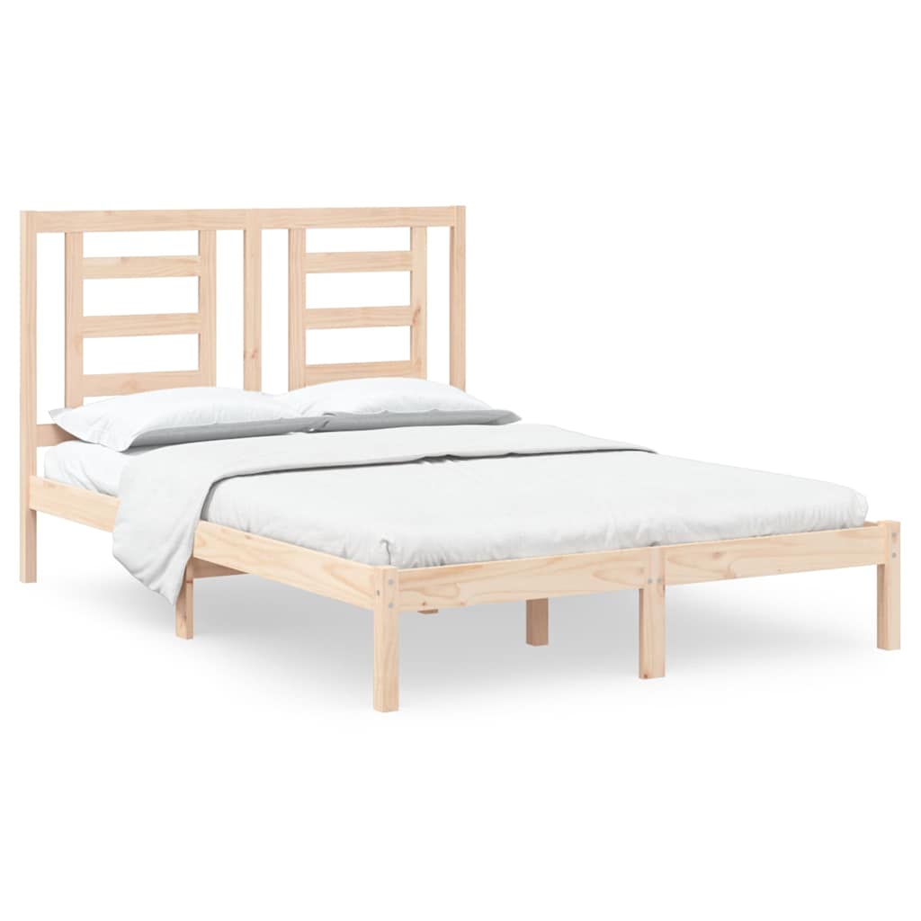 Vidaxl bedframe zonder matras massief grenenhout 140x200 cm